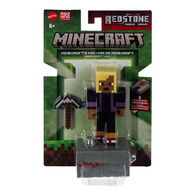 Minecraft - Biome Builds 8cm Figure - Redstone Charged Kai ( JJR86-JL10) Minecraft