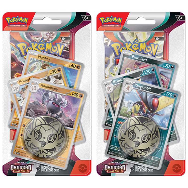 Pokémon Scarlet & Violet Obsidian Flames Premium Checklane Blister (Engelsk) Pokemon