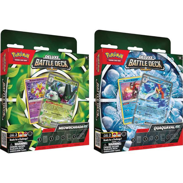 Pokémon TCG: Deluxe Battle Deck EX Quaquaval/Mewscarada (Engelsk) Pokemon