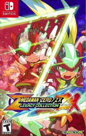 Mega Man Zero/ZX Legacy Collection  (Import) – omslag til Nintendo Switch