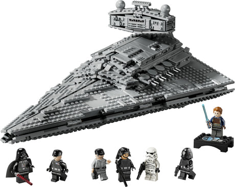 LEGO Star Wars 75394 – Imperial Star Destroyer – bygget stjernedestroyer med syv minifigurer