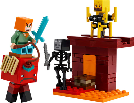 LEGO 21266 Minecraft The Lava Duel in the Nether LEGO