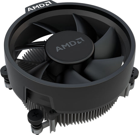 AMD Wraith Stealth-køler, som medfølger Ryzen 5 9600 boxed