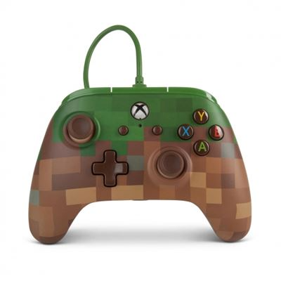 POWERA XONE ENH WIRED CONTROLLER - MINECRAFT GRASS BLOCK