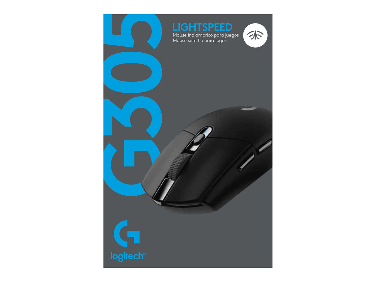 Logitech G305 Optical Wireless Schwarz