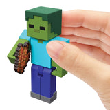 Minecraft - Biome Builds - 8cm Asst Figure - Zombie  (JCN44) Minecraft