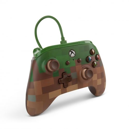 POWERA XONE ENH WIRED CONTROLLER - MINECRAFT GRASS BLOCK