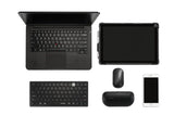 Kensington - Multi-Device Dual Wireless Compact Keyboard (Nordic) Kensington