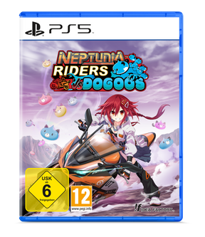 Neptunia Riders VS Dogoos – PlayStation 5 – spilomslag