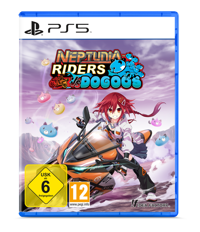Neptunia Riders VS Dogoos – PlayStation 5 – spilomslag