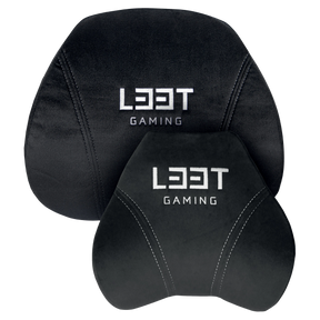 L33T - Luksus Gaming Stol Pude Sæt - Memory Skum L33T