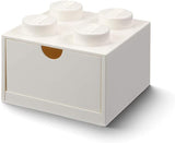 Room Copenhagen LEGO Desk Drawer 4 , storage box (white, knobs) Room Copenhagen