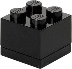 Room Copenhagen LEGO Mini Box 4, Lunch box (black) Room Copenhagen