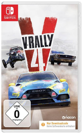 V-Rally 4 Switch Code in a Box Tysk æske – Tysk æske med downloadkode
