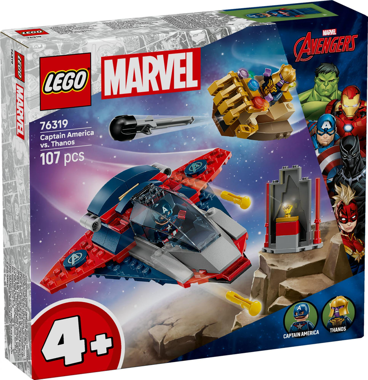 LEGO - Super Heroes - Captain America vs. Thanos (76319) LEGO