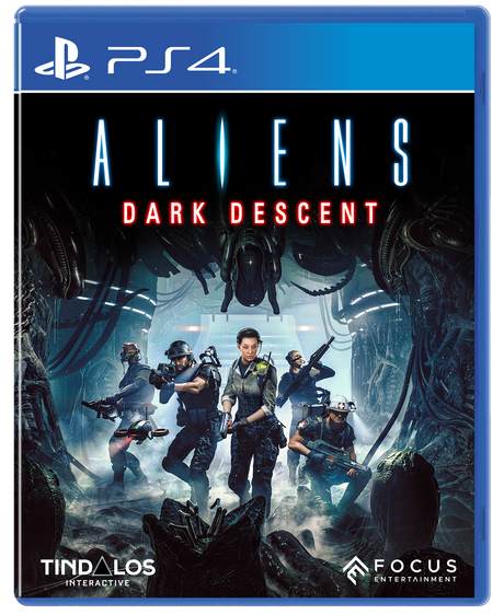 Aliens: Dark Descent – PlayStation 4 – spilomslag