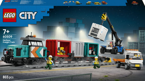 LEGO - LEGO City - Harbour Freight Train with Crane & Truck (60509)