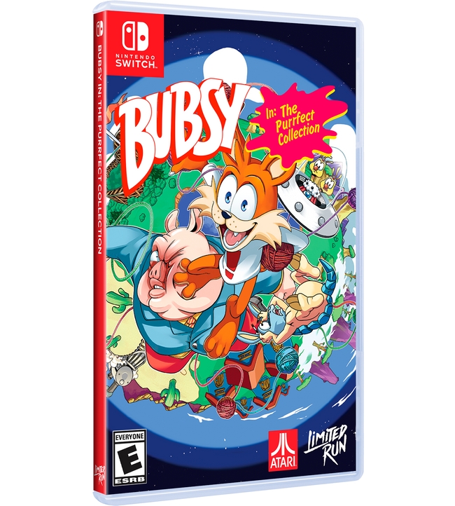 Bubsy in: The Purrfect Collection (Limited Run) – import – Nintendo Switch – spilomslag