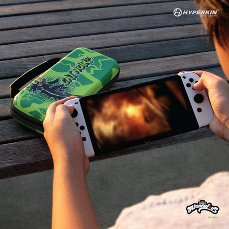 Hyperkin Miraculous Cat Noir – etui til Switch, OLED og Lite – produktbillede 11