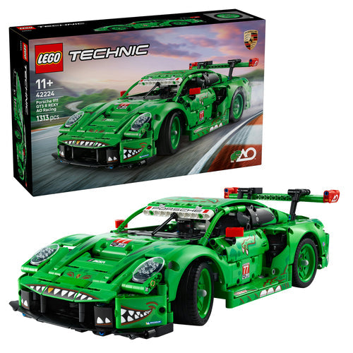 LEGO 42224 Technic Porsche 911 GT3 R REXY AO Racing Race Car, Construction Toy Lego