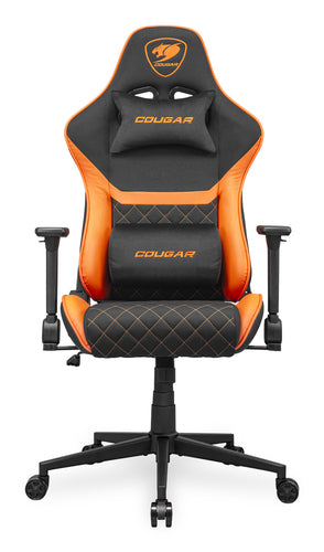 COUGAR gamerstol Armor One V2 F, PVC/stof,sort/Orange