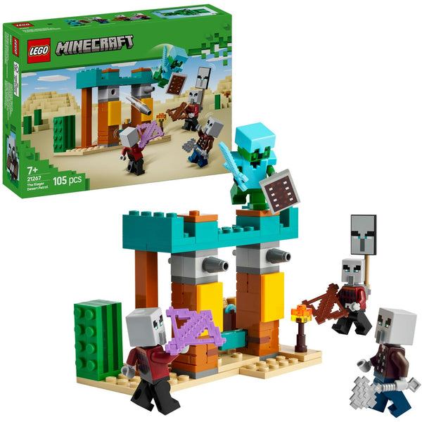 LEGO 21267 Minecraft: Die Illager-Wüstenpatrouille