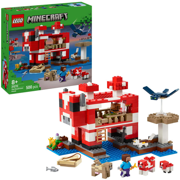 LEGO 21270 Minecraft Das Pilzkuhhaus