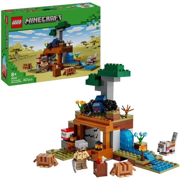 LEGO 21269 Minecraft Die Gürteltier-Minenexpedition