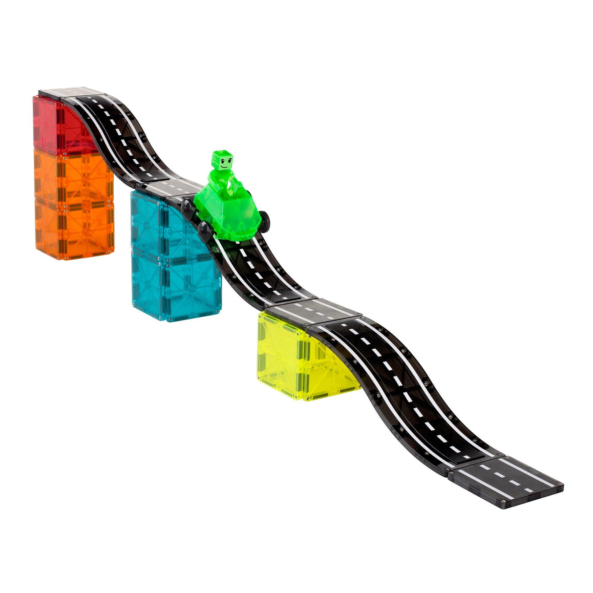 MAGNA-TILES - Downhill Duo 40 Piece Set (90233) Magna Tiles