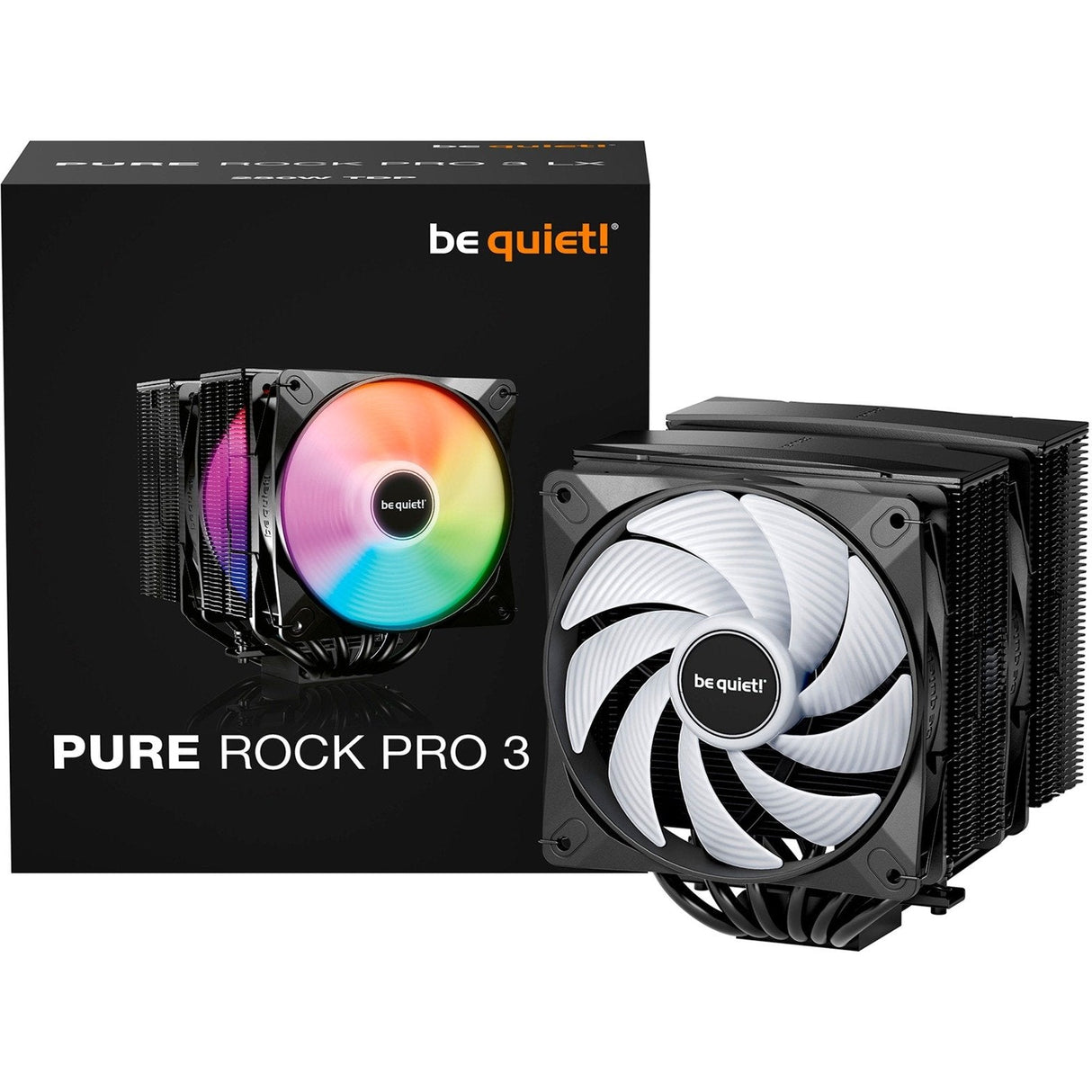 Be quiet Pure Rock Pro 3 LX Black (black, 120 mm) Be quiet