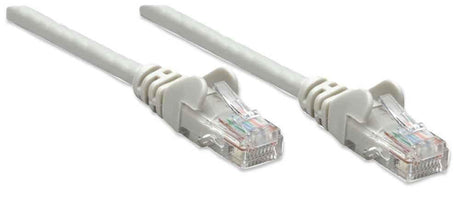 INTELLINET Patchkabel RJ45 U/UTP Cat6 2.00m Hebelschutz grau Intellinet