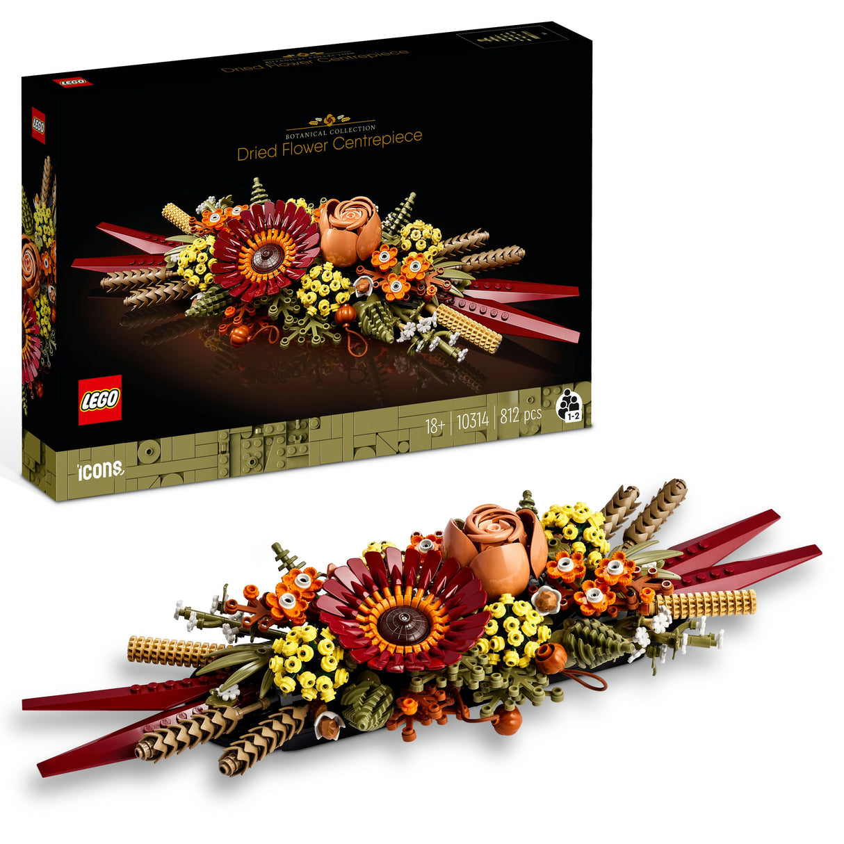 LEGO 10314 Icons Dried Flower Arrangement Construction Toy LEGO