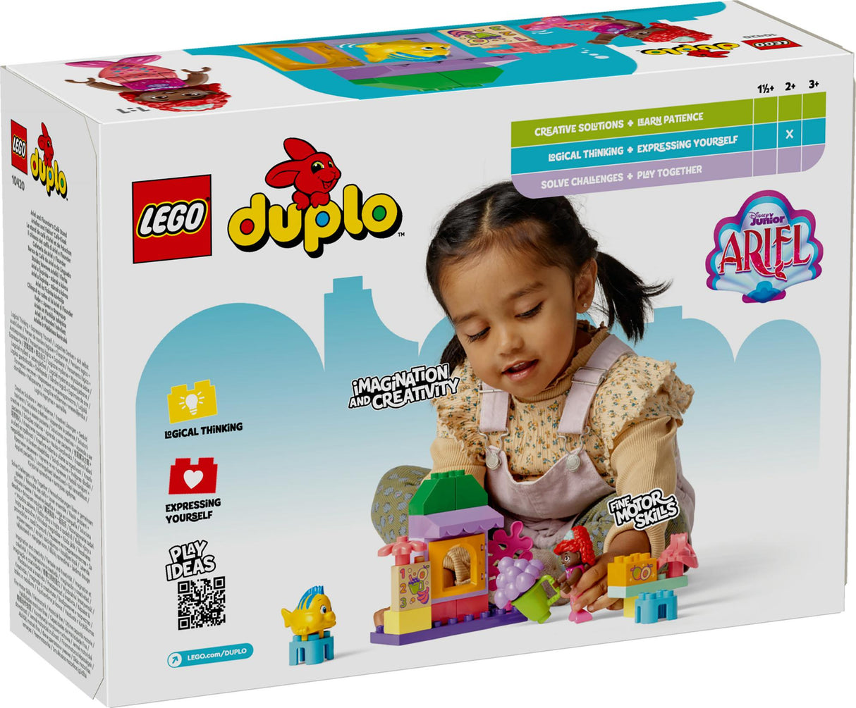 LEGO 10420 DUPLO Disney Ariel and Flounder's Café Kiosk, construction toy LEGO