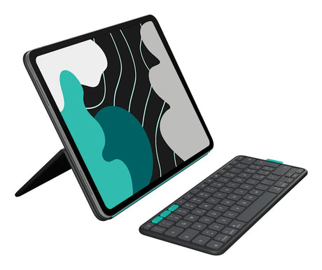 Logitech - Flip Folio for iPad Pro & Air 13'' - Graphite - Nordic