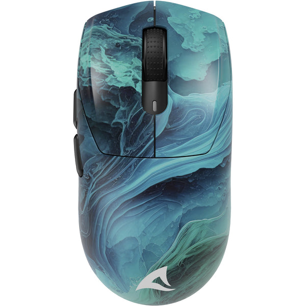 Sharkoon SKILLER SGM25W Ocean trådløs gamingmus – 12.000 DPI