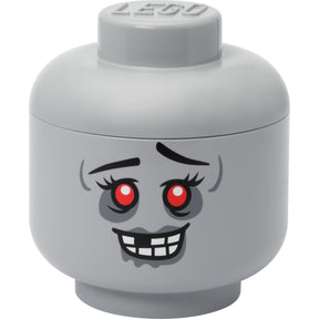 Room Copenhagen LEGO Storage Head "Zombie", large (gray) Room Copenhagen