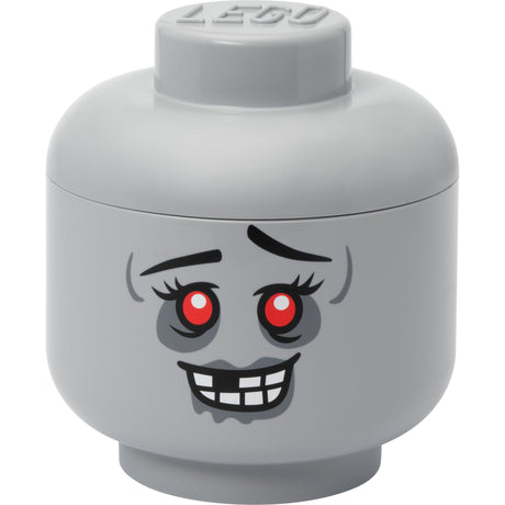 Room Copenhagen LEGO Storage Head "Zombie", large (gray) Room Copenhagen