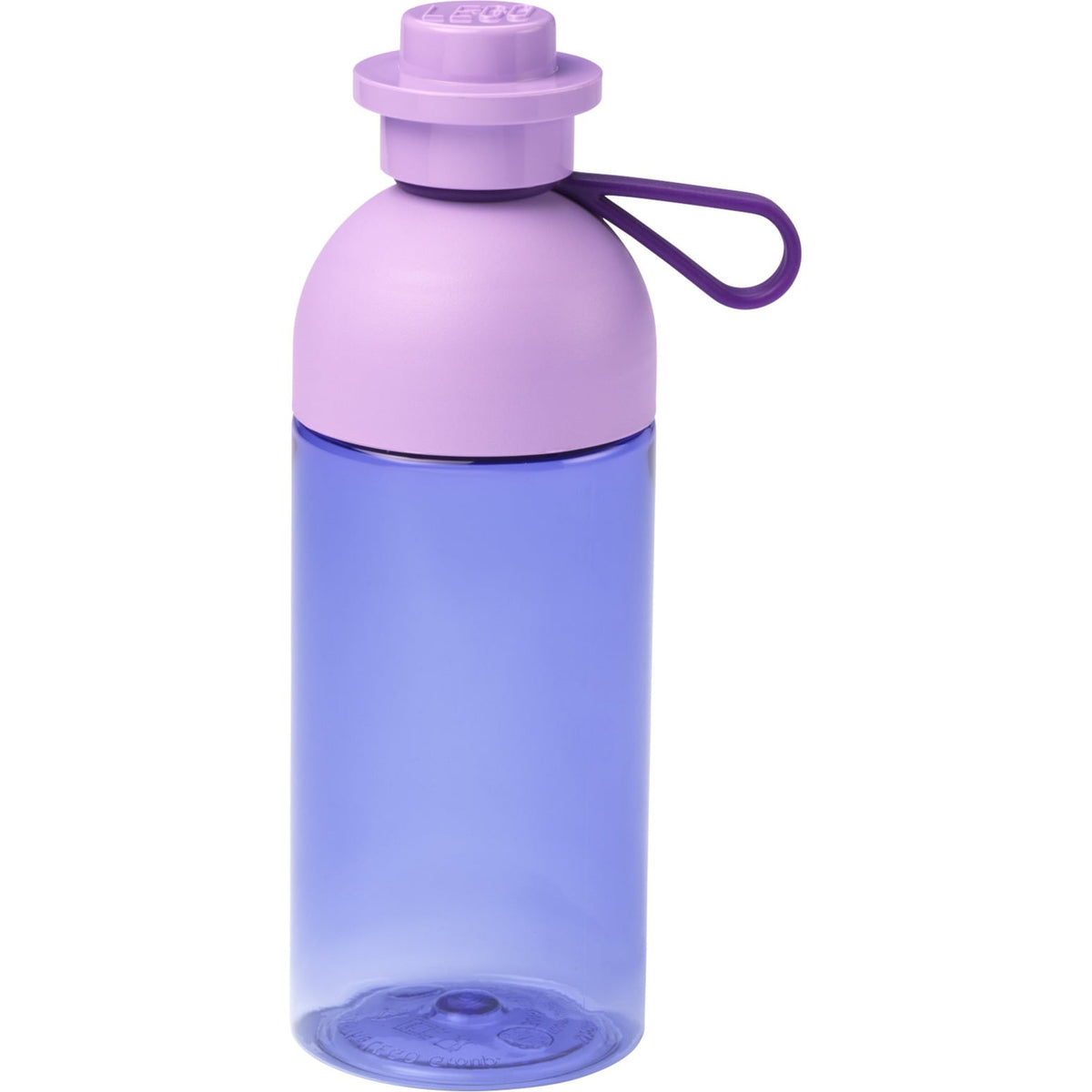 Room Copenhagen LEGO drinking bottle 0.5 liters (lavender/transparent) Room Copenhagen