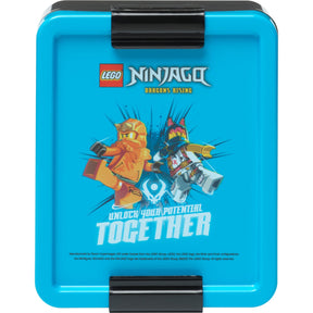 Room Copenhagen LEGO Lunch Box Ninjago (black/blue) Room Copenhagen
