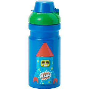 Room Copenhagen LEGO drinking bottle Firework Guy (blue/green, 0.39 liters) Room Copenhagen
