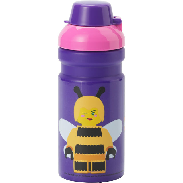 Room Copenhagen LEGO drinking bottle Bee (purple/pink, 0.39 liters) Room Copenhagen
