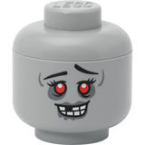 Room Copenhagen LEGO Storage Head "Zombie", mini (gray) Room Copenhagen
