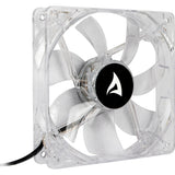 Sharkoon Case Fan Blue LED BULK (transparent, 3-pin/5.25" connector, 120 mm) Sharkoon