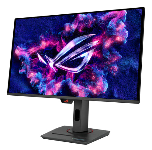 ASUS ROG Strix XG27ACDNG – 26,5" QD-OLED – 1440p – 360 Hz – skærm set skråt fra højre