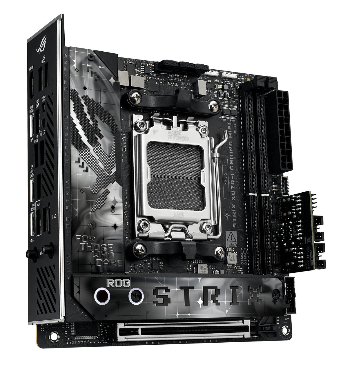 ASUS ROG STRIX X870-I GAMING WIFI (mITX, X870, AM5, DDR5) ASUS