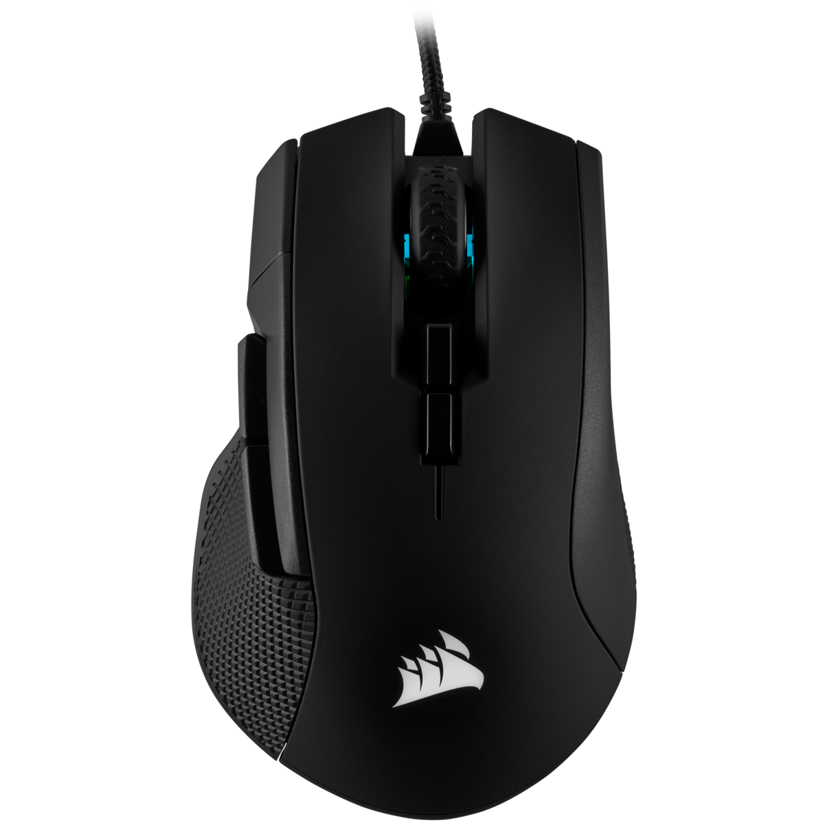 CORSAIR Gaming IRONCLAW RGB FPS/MOBA Optisches Kabel Schwarz 