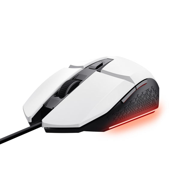 FELOX TRUST GXT109W Gaming-Maus - Weiß