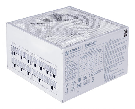 Lian Li SX ATX Platinum PSU, 850W - White Lian Li