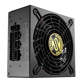 Sort Sharkoon SilentStorm SFX Gold 500W modulær strømforsyning
