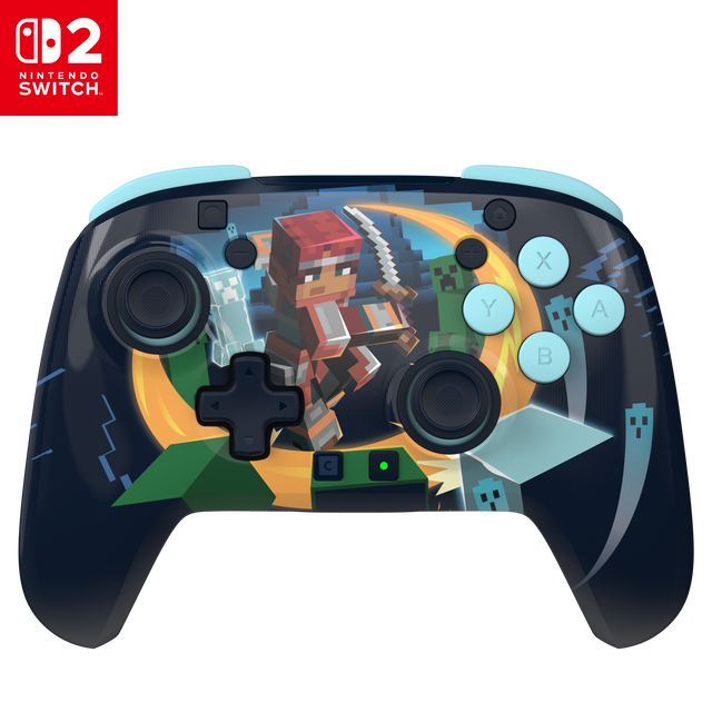 Turtle Beach Rematch Wireless – Minecraft Dungeons II – Switch 2 – produktbillede